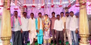 నూతన వధూవరులను ఆశీర్వదించిన.. గుగులోత్ కిషన్ నాయక్
