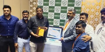 Hawk EV Company patispeted in Hi-Tech Exhibition Show