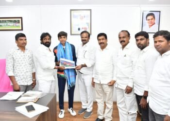ఆసియా ఫుట్ బాల్ లో విజయం సాధించిన మార్తల తేజ రెడ్డి