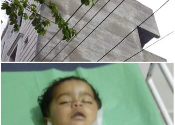 అక్రమ నిర్మాణo వల్లే పసి కందు బలి