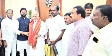 తెలంగాణ ప్రభుత్వ సలహాదారునిగా బాధ్యతలు స్వీకరించిన కే కేశవరావు