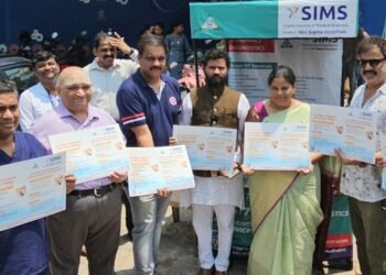 మాదాపూర్‌లో చలివేంద్రం, ఉచిత వైద్య శిబిరం ప్రారంభం