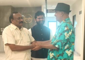బొడ జనార్దన్ సతీమణిని పరామర్శించిన పద్మశ్రీ డా. రాజేంద్ర ప్రసాద్, డా. సోమరాజు, దుండ్ర కుమారస్వామి