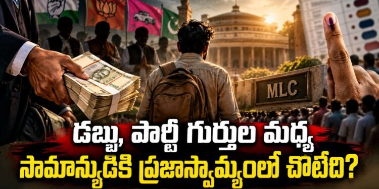 డబ్బు, పార్టీ గుర్తుల మధ్య సామాన్యుడికి ప్రజాస్వామ్యంలో చోటేది?